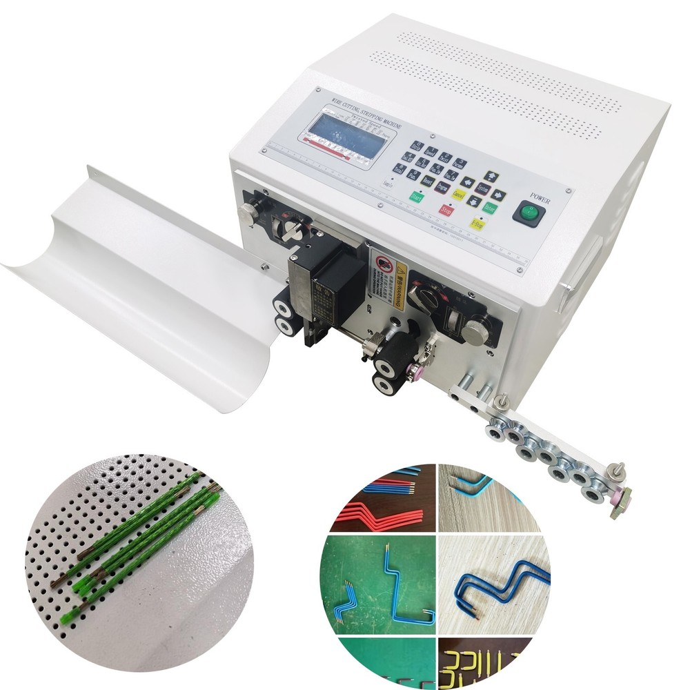 10mm²/6mm²Auto Computer Wire Stripping Cutting Machine110V Wire Stripper Machine