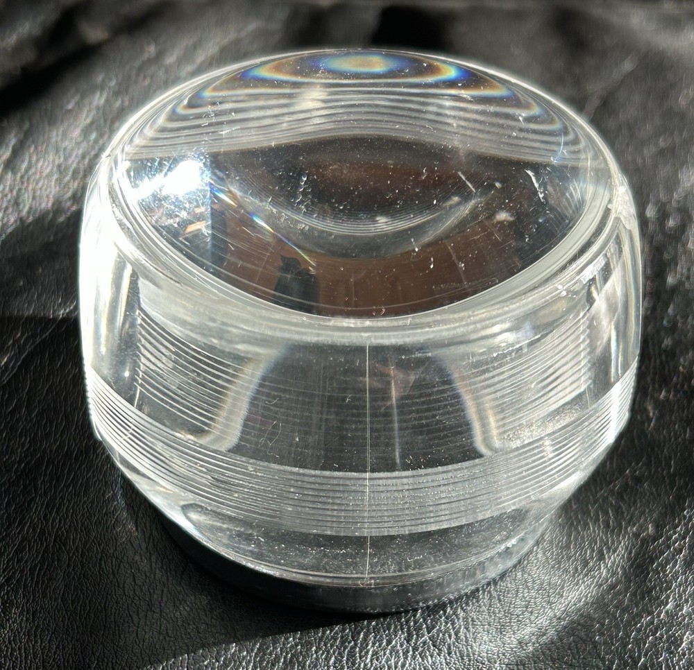 Vintage Dome Magnifying Glass Round