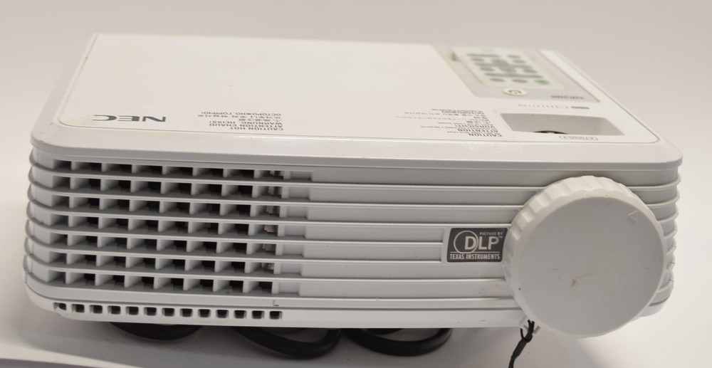 Used NEC NP200 Projector With Video & Power Cables & Remote - Tested