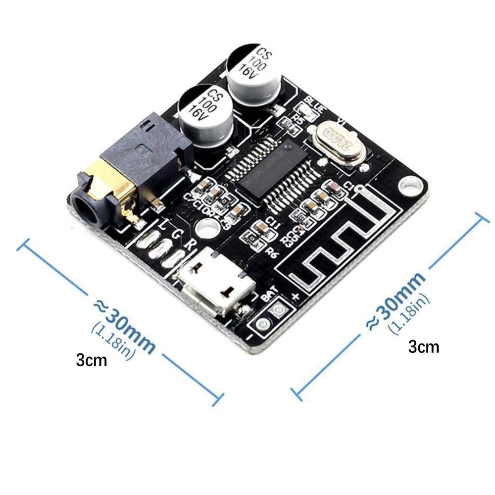 2 Piece Bluetooth 5.0 Amplifier Module Board For Computer Sound Box Speaker DIY