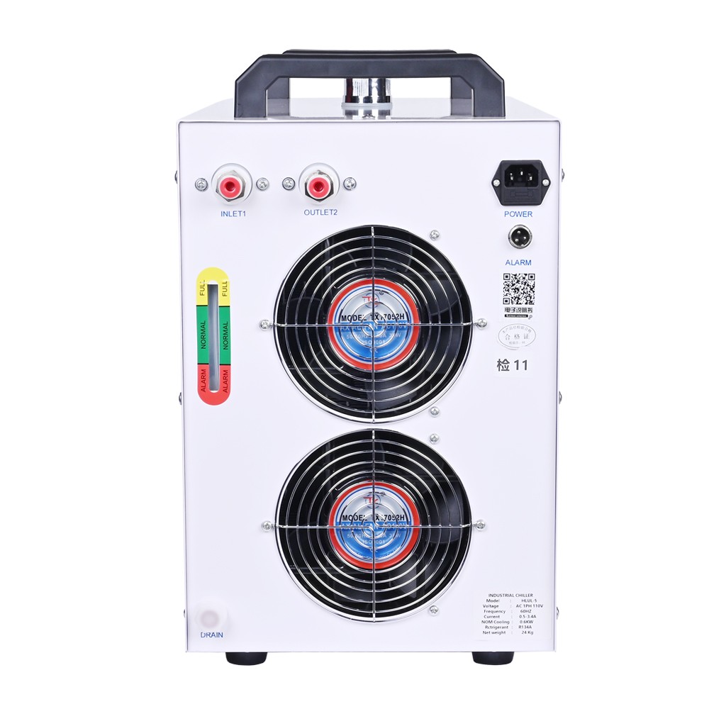 HLUL Water Cooling Chiler for 5W UV JPT CRS Laser Marking Machine