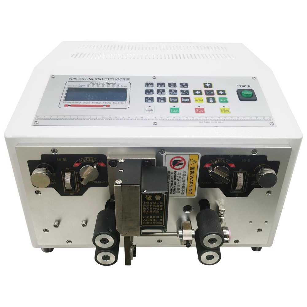 Automatic Computer Wire Stripping Cutting Machine 110V Wire Stripper Machine