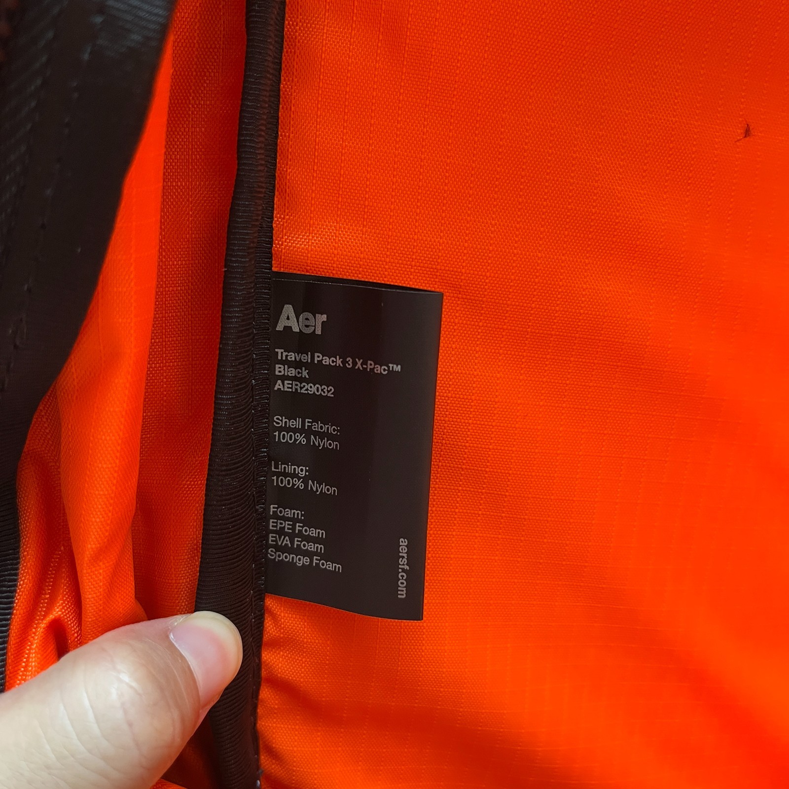 Aer Travel Pack 3 X-Pac Backpack BUNDLE w/ X-Pac Hip Belt | 35L | BNWT - Actual