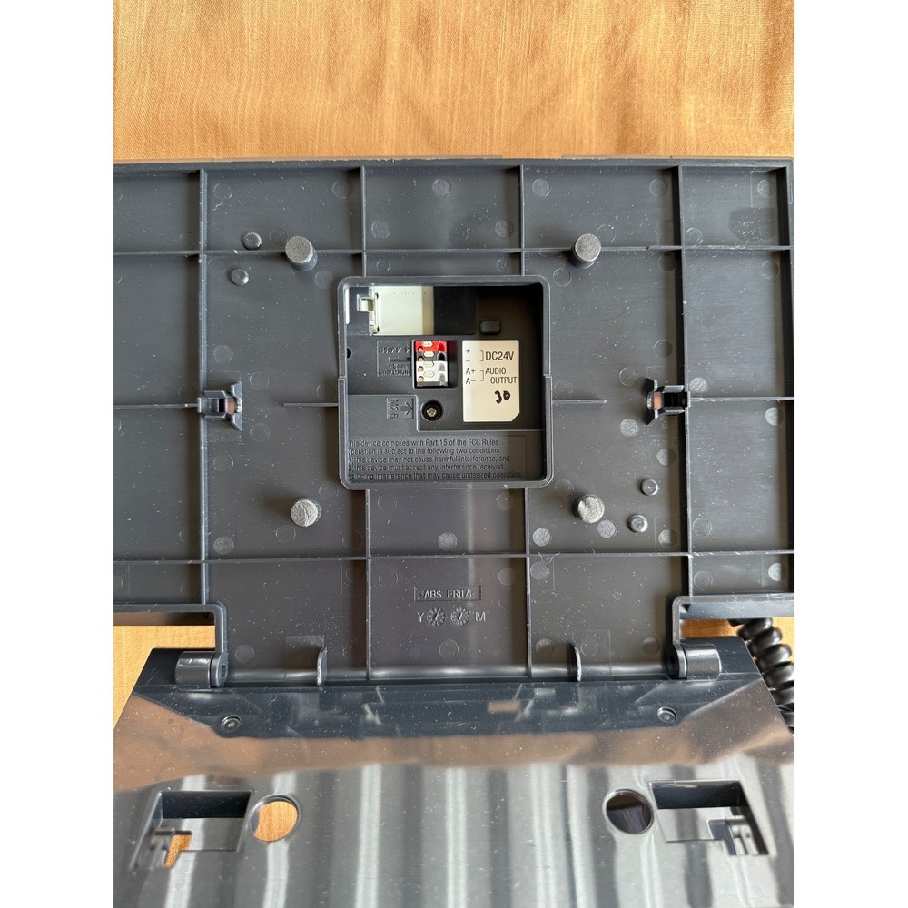 Aiphone LE-FW Video Intercom System Master Station Phone Silver Black