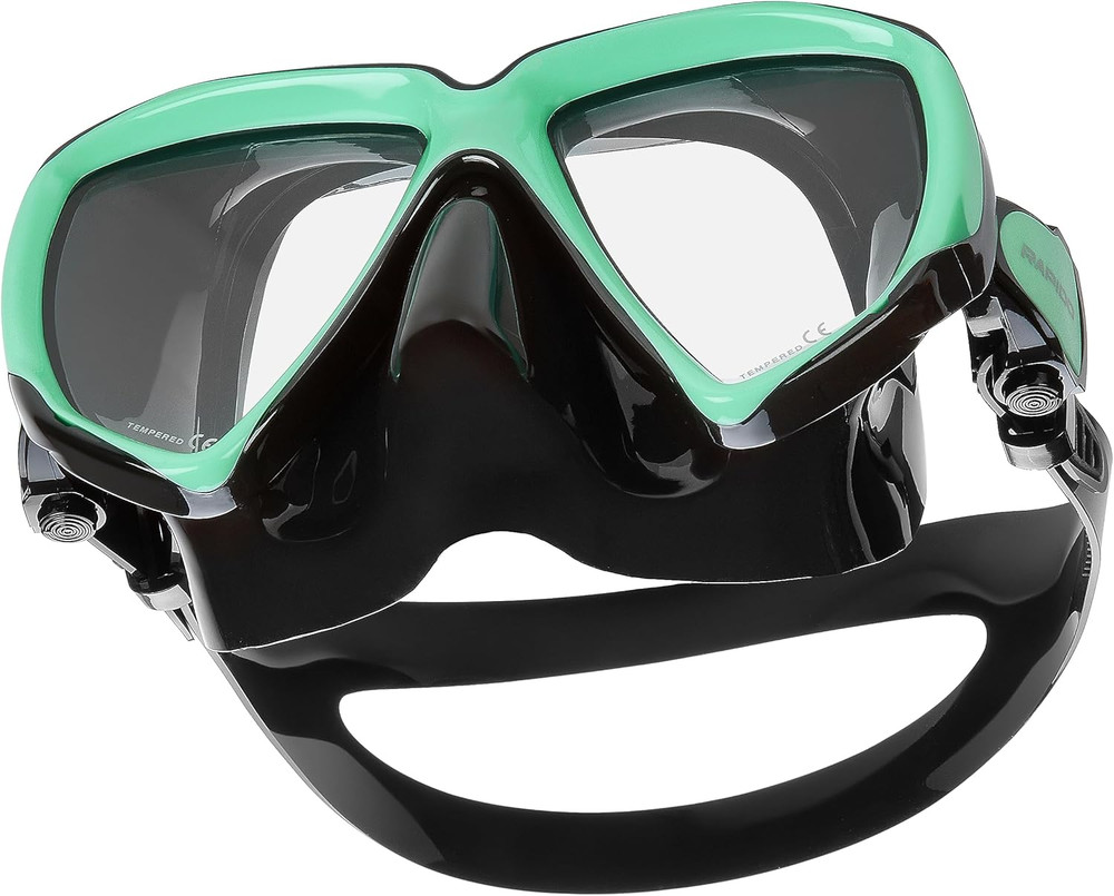 Rapido Otimo Two Lens Mask - Black/Mint