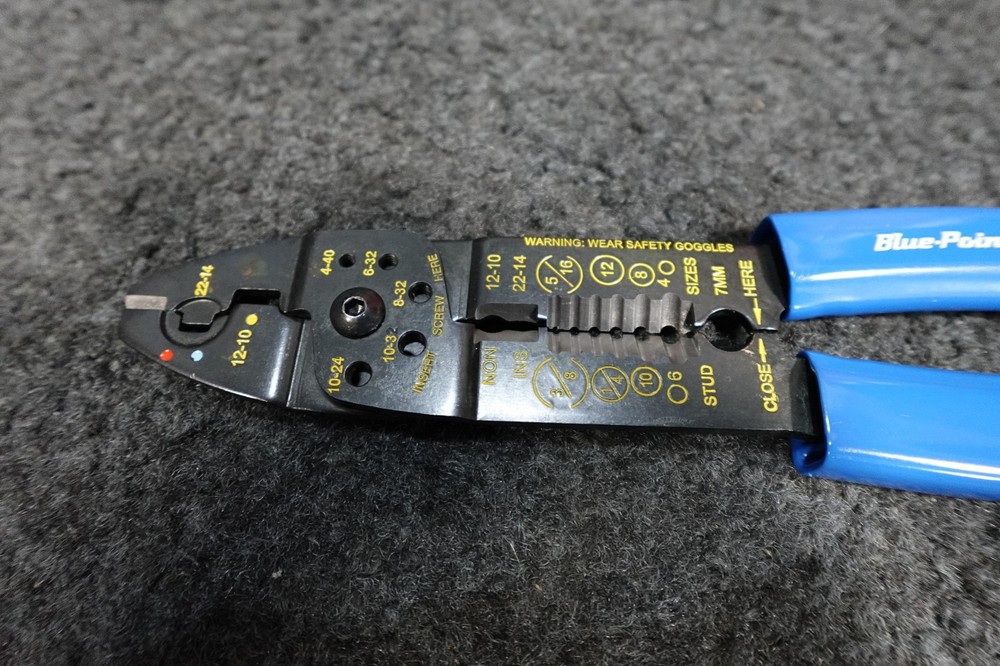 Blue Point PWC14 Combination Electrical Wire Blue Stripper Pliers