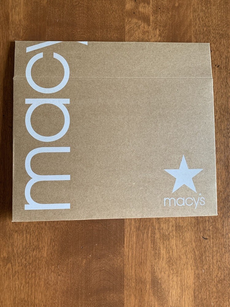 New Macy's Empty Gift Box Size 10x7x2”