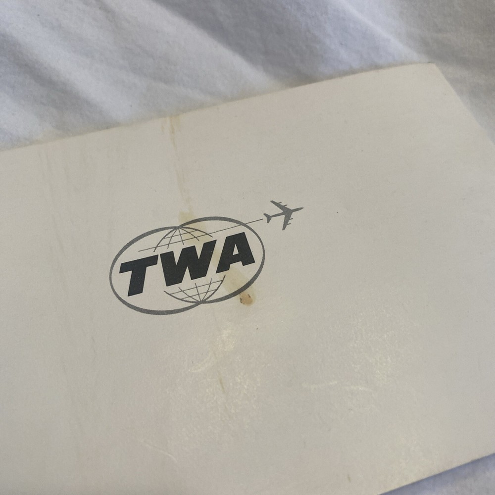 VINTAGE MANUAL TWA SERVICING TWA JETS TECHNICAL SERVICES TRAINING SEPT 1968