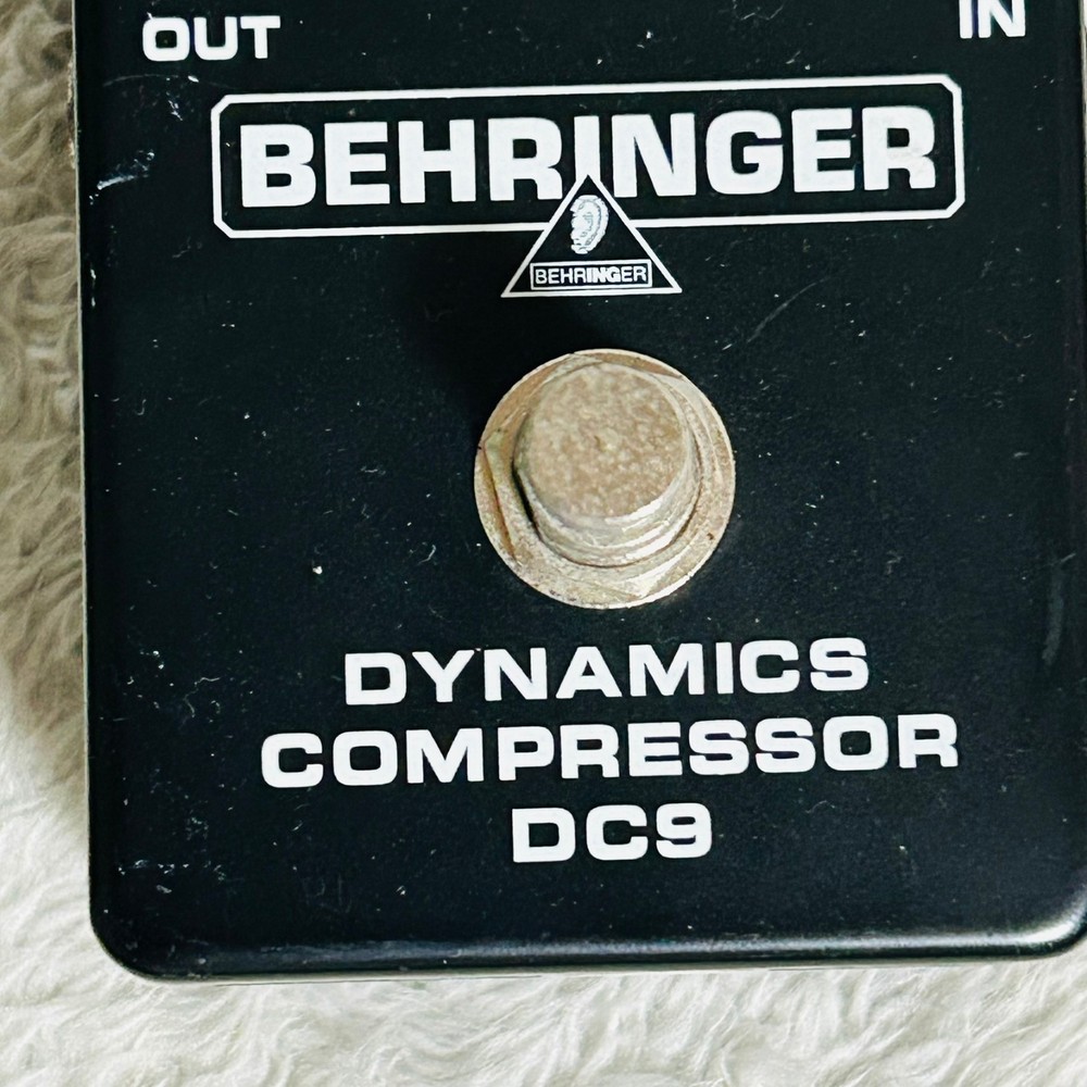 BEHRINGER DYNAMICS COMPRESSOR DC9 Electric Guitar Pedal