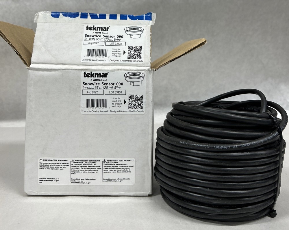 Tekmar 090 Snow / Ice Sensor - 65ft Wire 20m