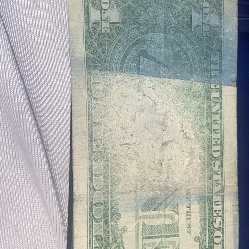 1957-A $1 ONE DOLLAR SILVER CERTIFICATE “INKING ERROR”