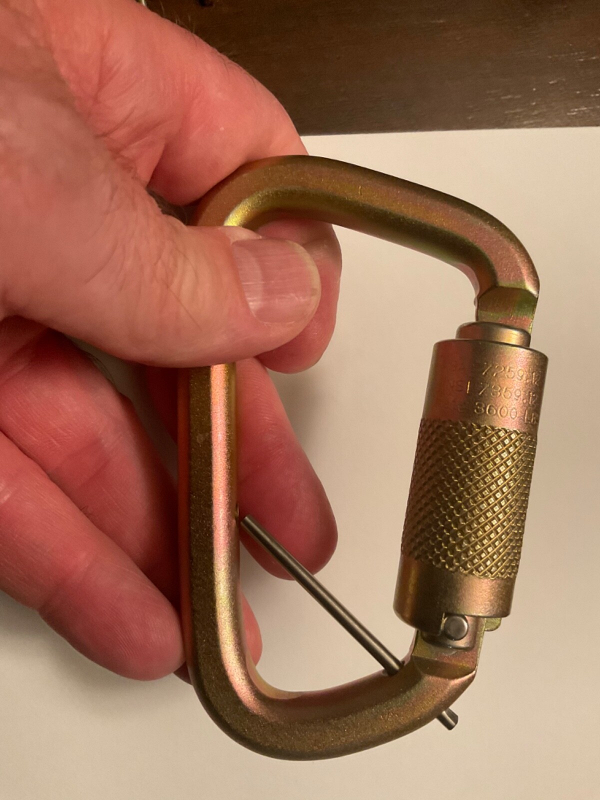 Fusion Tacoma Carabiner Extra Duty 50kn - 11,200Lbs HIGH STRENGTH