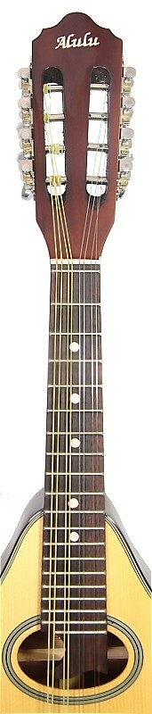 A style Mandolin Solid Spruce top Mahogany back with soft bag, TKMI series