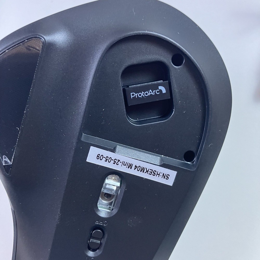 ProtoArc Bluetooth Ergonomic Keyboard Mouse Combo EKM04 Mini Compact Wireless