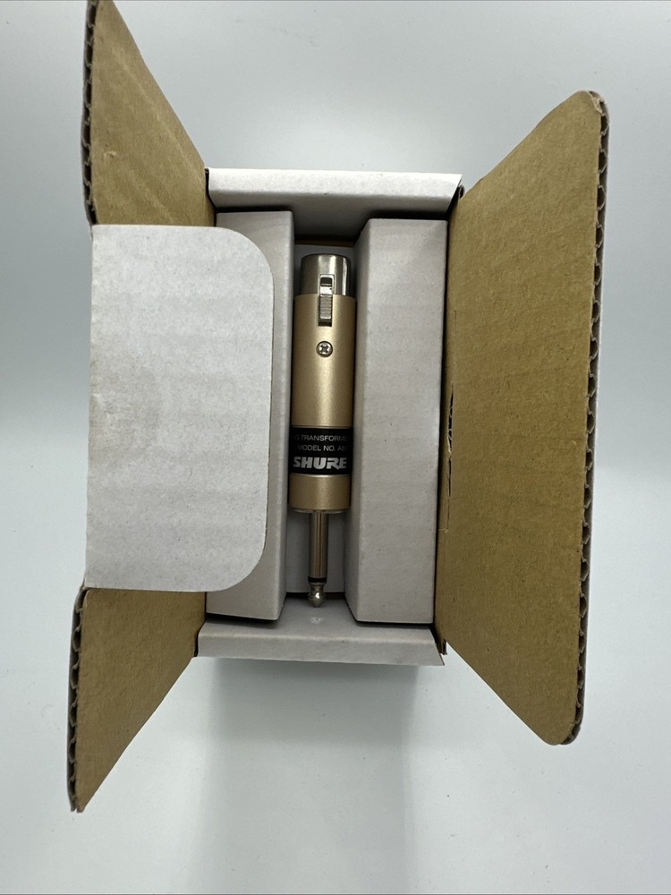 Shure A85F Impedance Matching Transformer with Original Box