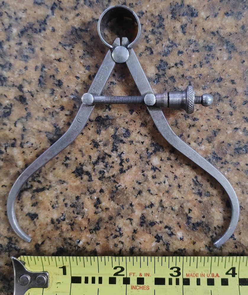 🗽VINTAGE ATHOL 3" OD CALIPER