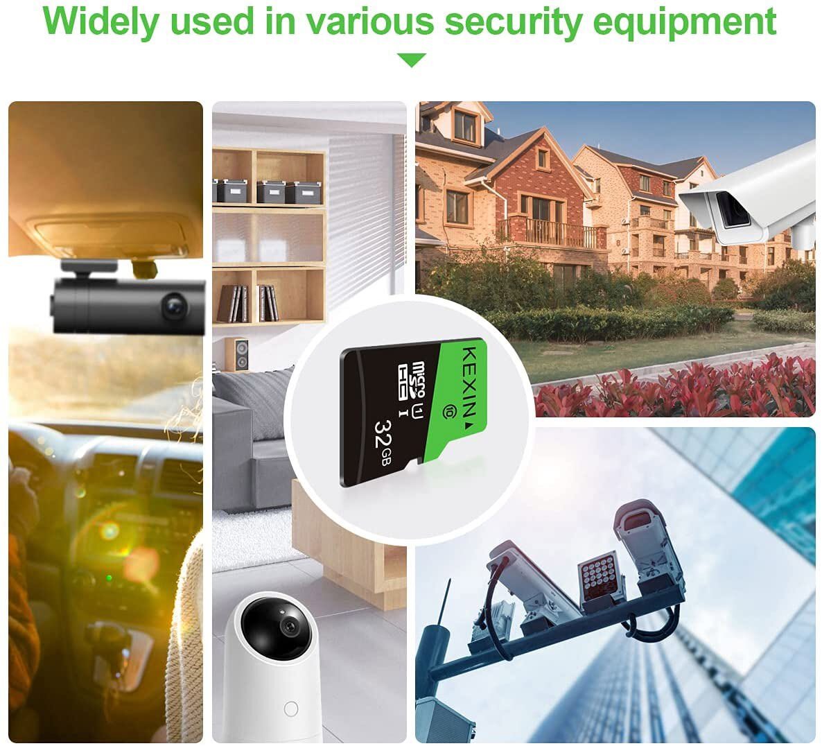 32GB LOT Micro SD Card SDHC Class 10 Memory Card TF Card&Adapter For Camera