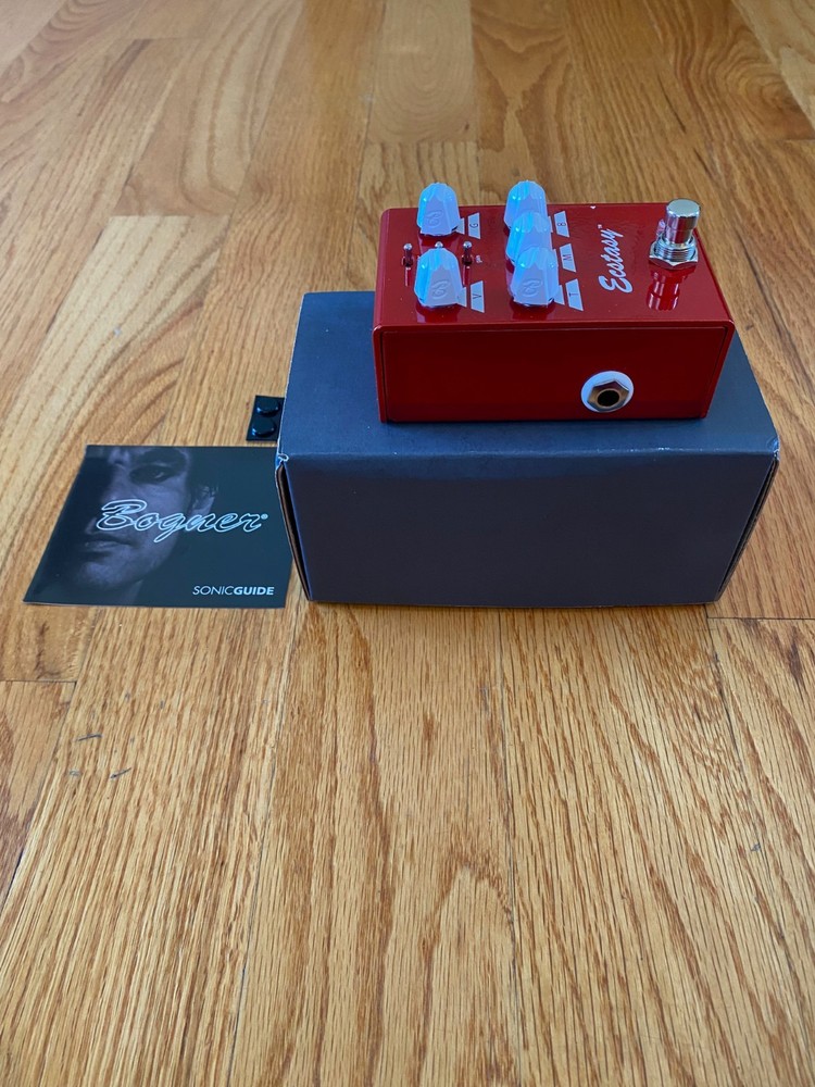 Bogner Ecstasy Red Mini Overdrive Guitar Effects Pedal