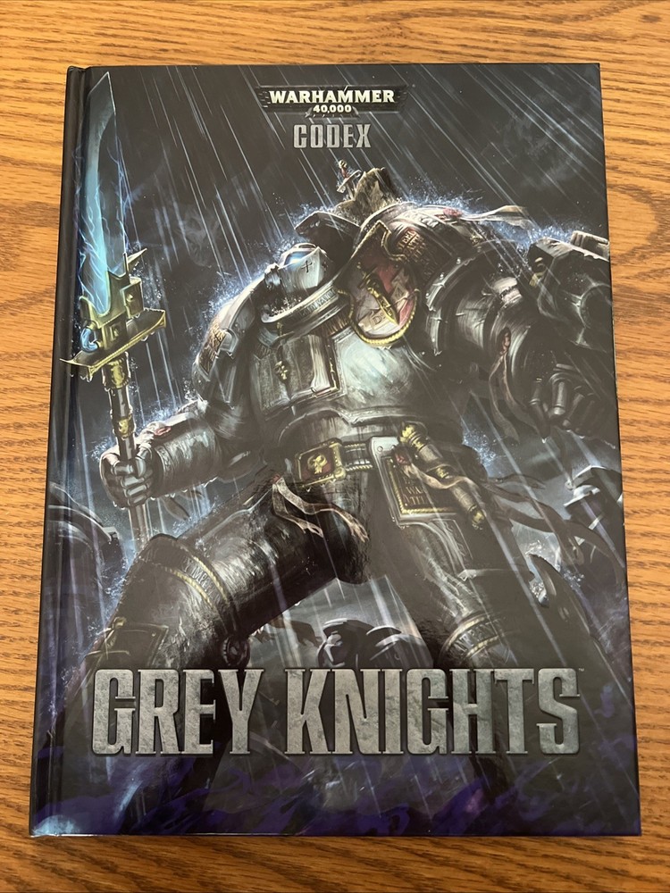 Warhammer 40K Grey Knights Codex Games Workshop Hardcover