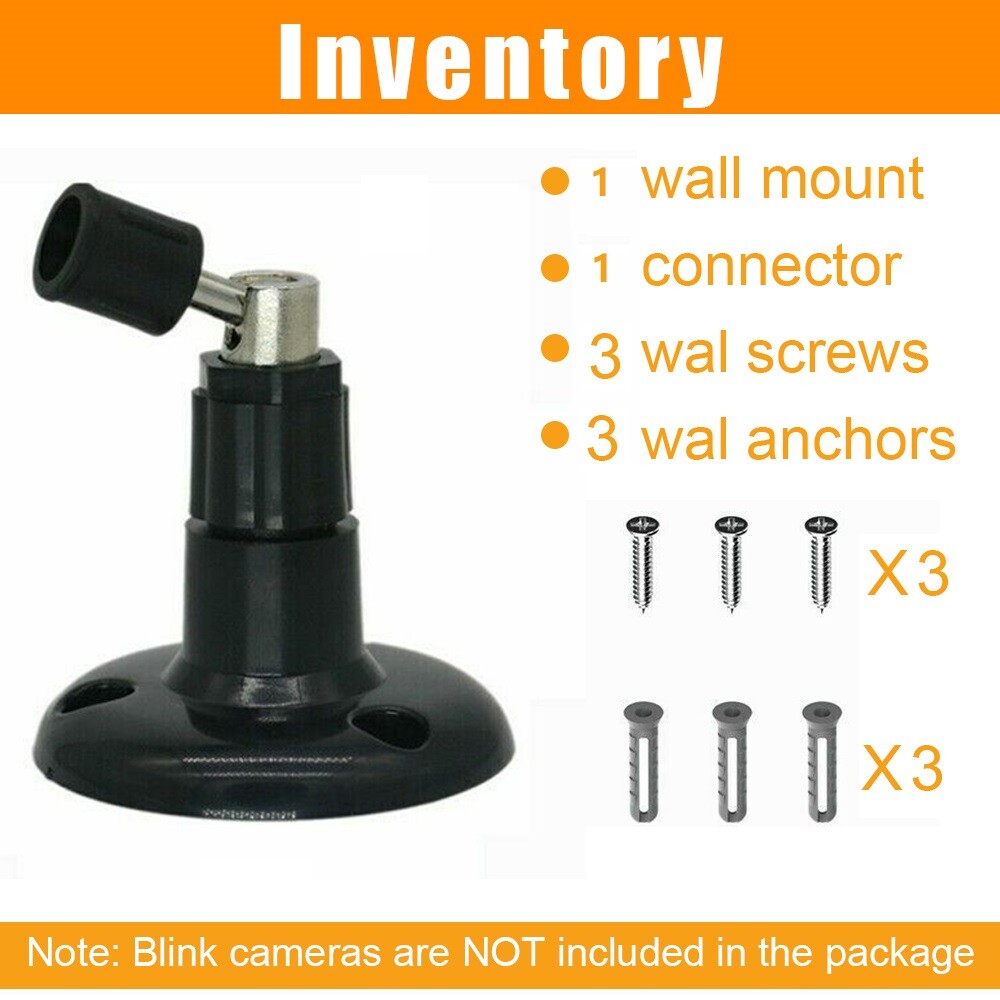 2X Blink XT/2 In/Outdoor Camera Wall Mount Bracket Protective Adjustable Holder