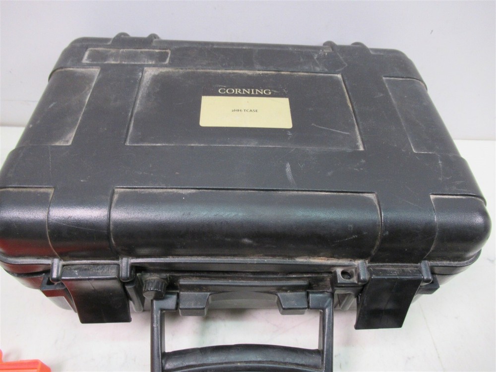 Corning Fiber Optic Optical Source OS-100D-52 & Optical Meter OM-210 Siecor