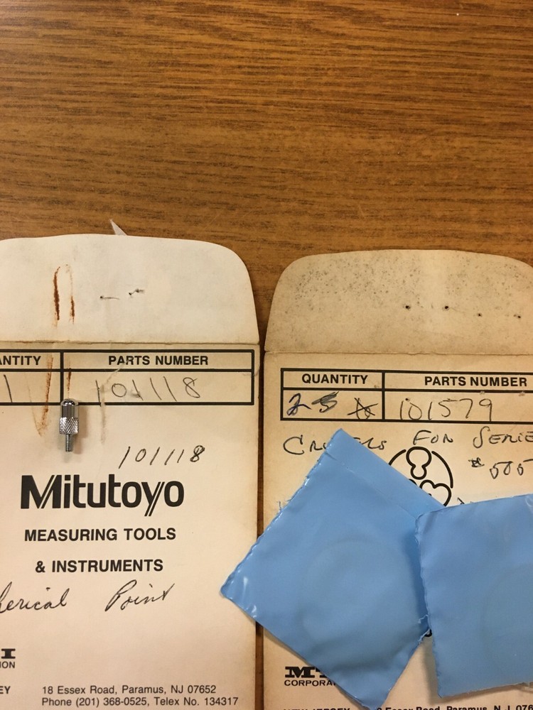 Mitutoyo Parts