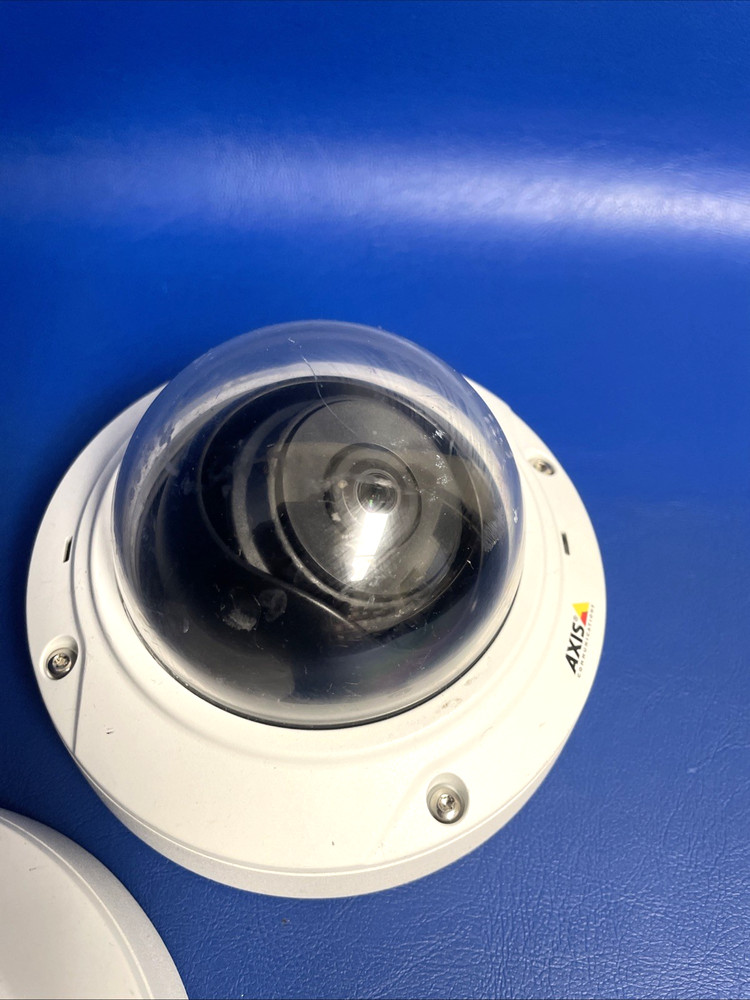 LOT OF 2X *UNTESTED* AXIS M3006-V Network Camera Fixed mini dome / CUT CABLE