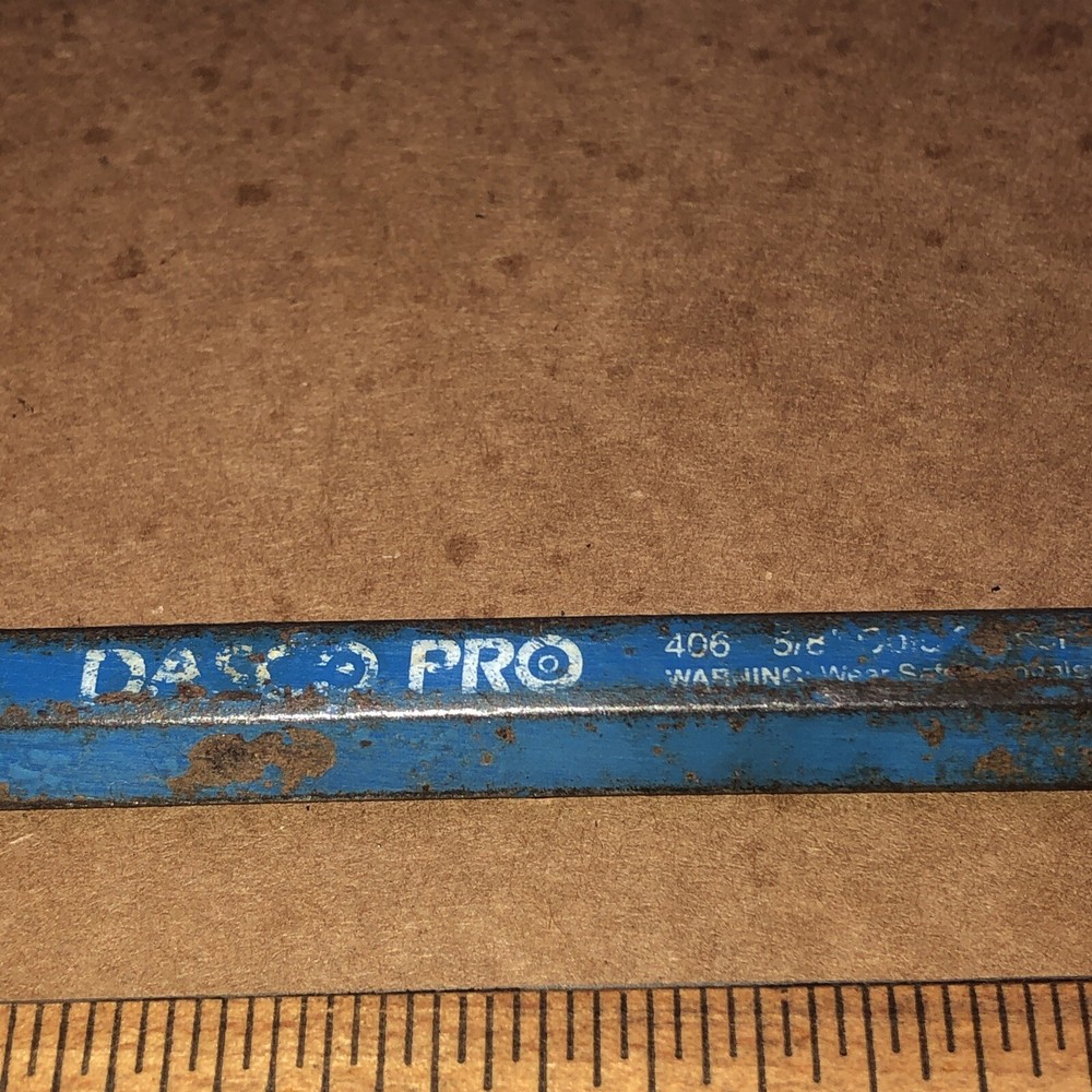 Dasco Pro 406 Cold Chisel, 5/8" Tip X 6-3/4" L