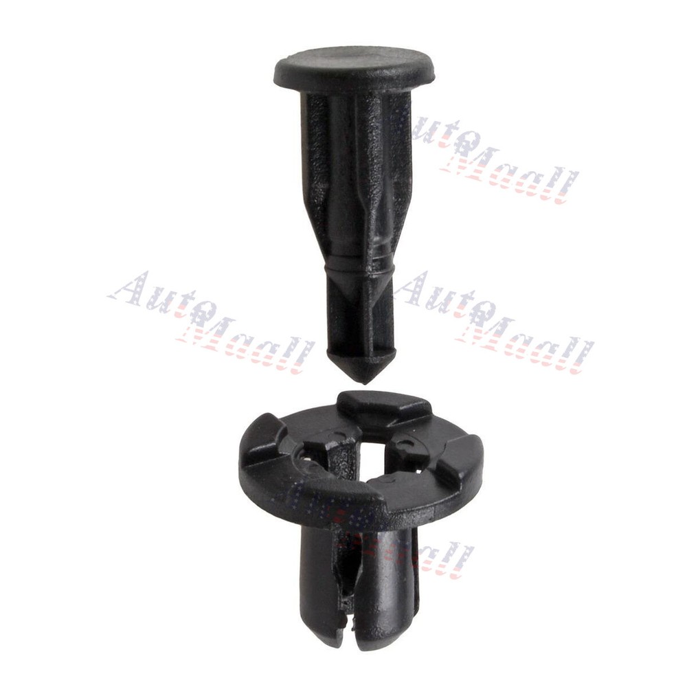 100pcs Bumper Engine Cover Fender Clips Push Type Retainers Fasteners For Subaru