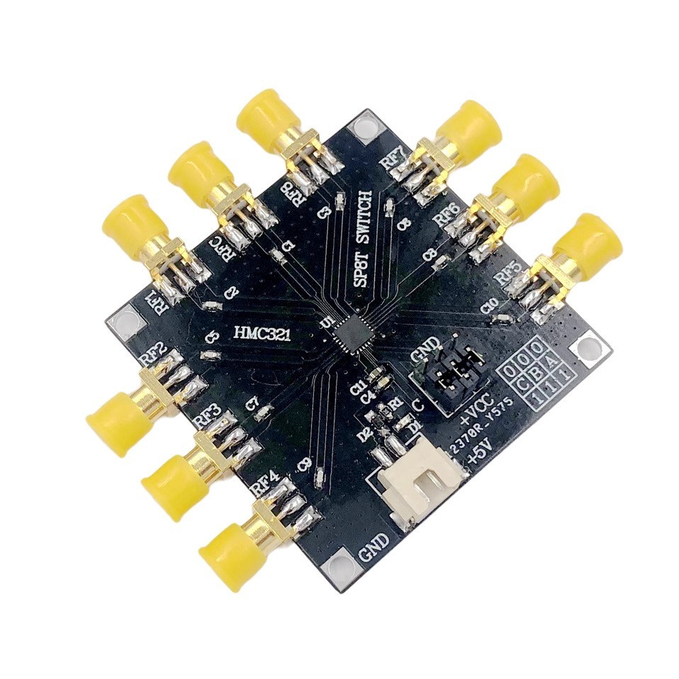 HMC321 RF Switch Module 1 Open 8 RF Switch 8GHz Frequency 5V Power Supply SMA