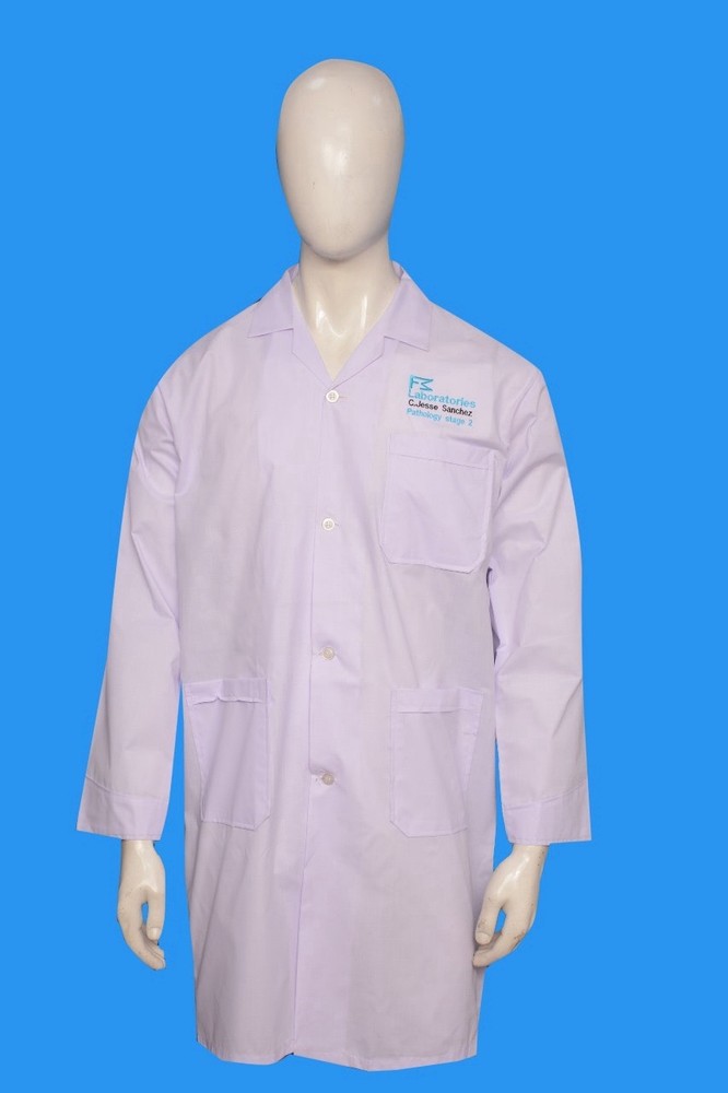 Custom Embroidered Lab Coat for Women All Sizes