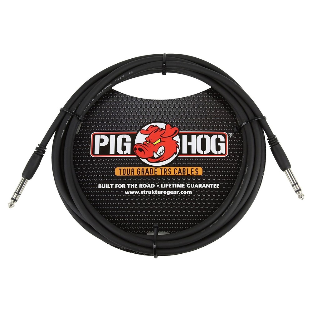 Pig Hog PTRS03 High Performance 1/4" TRS Instrument Cable