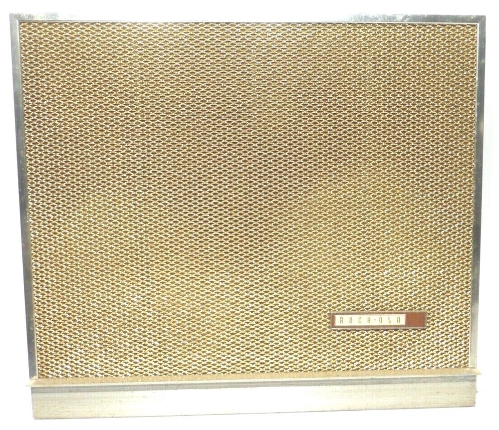 ROCKOLA 424 JUKEBOX part: LOWER SPEAKER GRILL PANEL in very nice condition