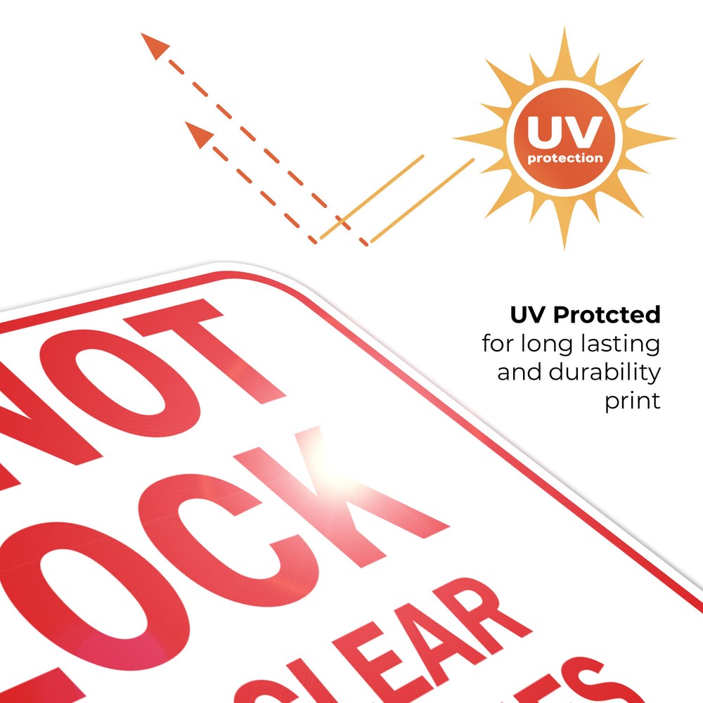 Do Not Block, Keep Clear Sign,