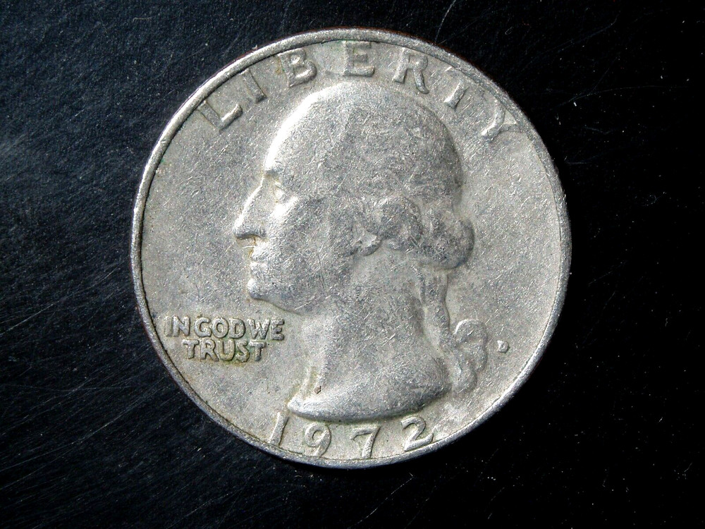 1972-D WASHINGTON QUARTER #4