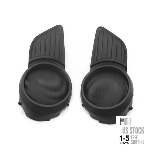 2Pcs Driver and Passenger Side Fog Light Covers Compatible with 2011-2017
