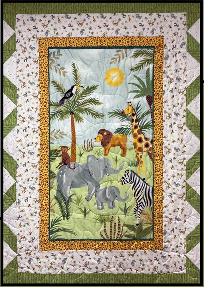 Gateway Quilt Pattern Using a Panel