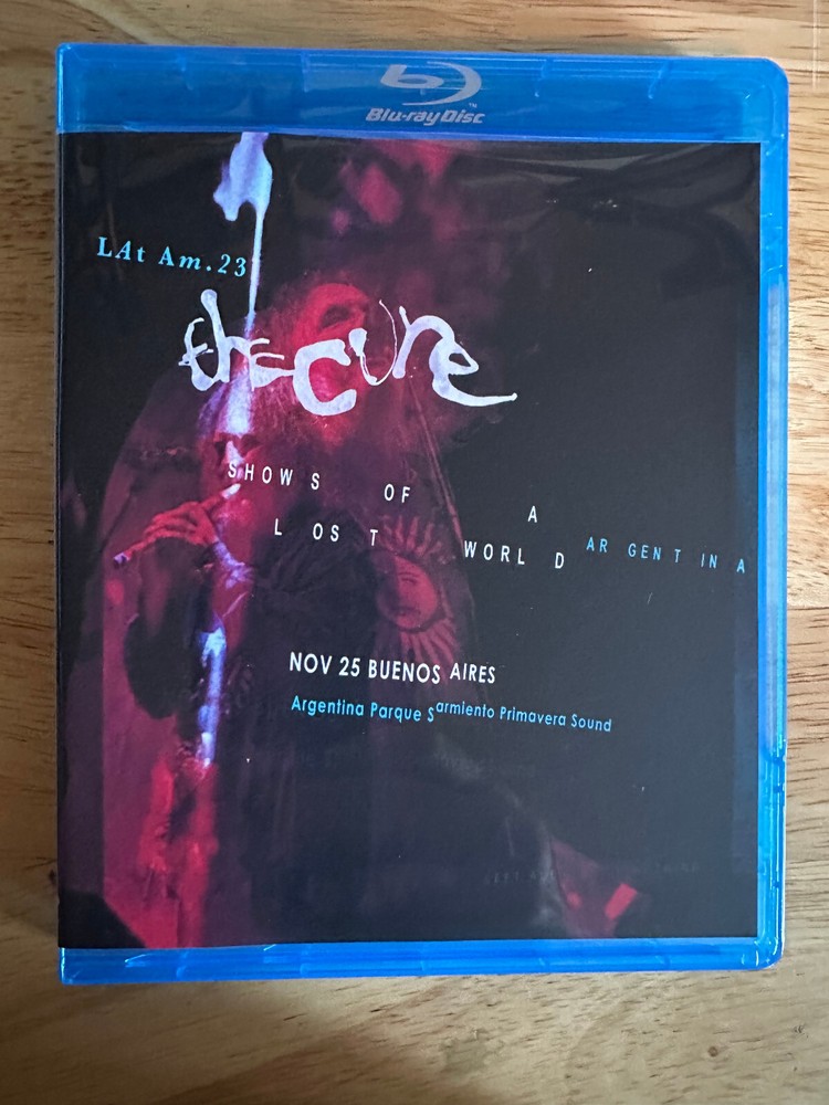 The Cure - Live in Buenos Aires 2023 Blu-ray Robert Smith