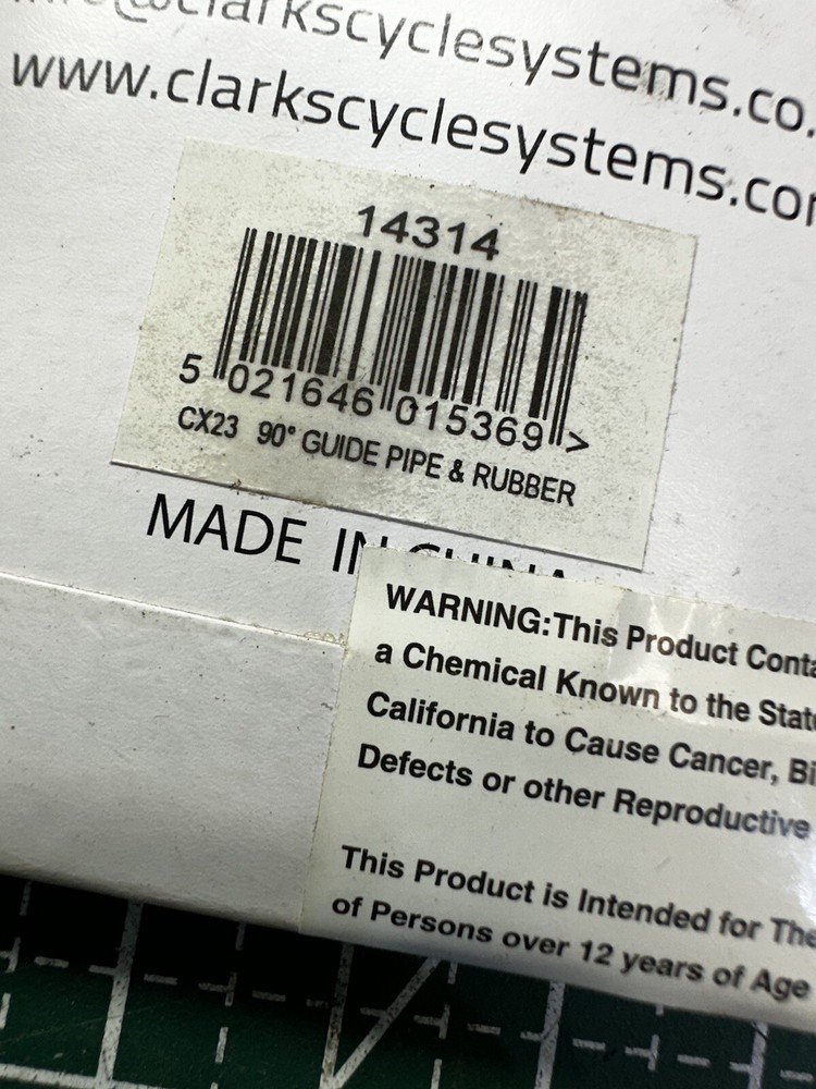 NOS Clarks V Type Guide Pipe And Boot 14314