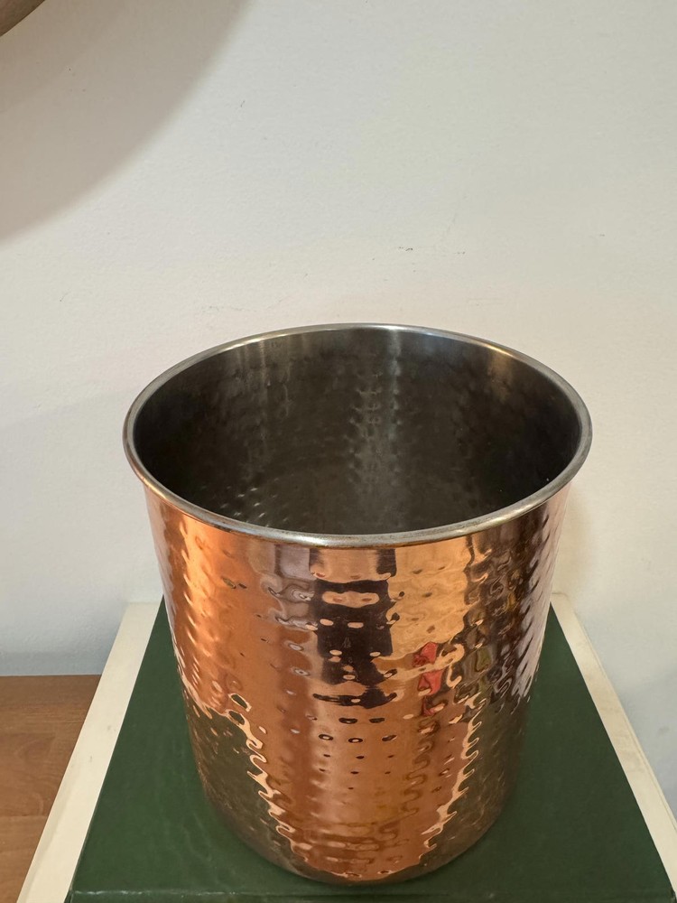 Hammered Copper Wine Bottle Cooler