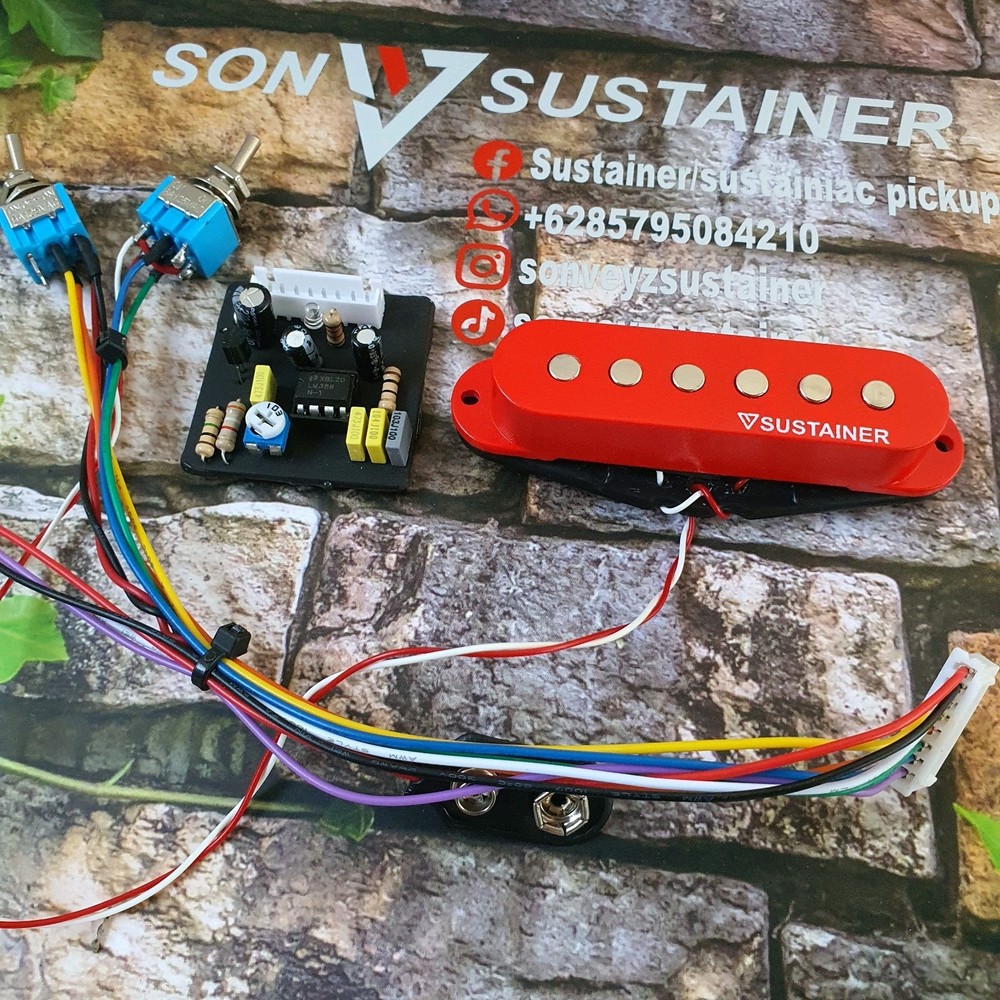 SUSTAINER NATURAL SINGLE (RED)