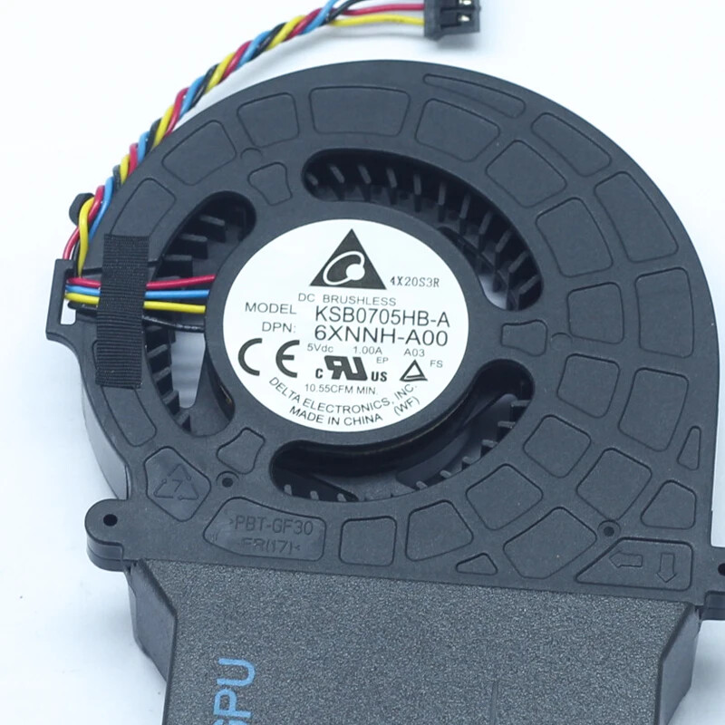 for Alien Alpha Game Console GPU 4PIN GPU CN-06XNNH KSB0705HB-A 6XNNH-A00 5V 1A