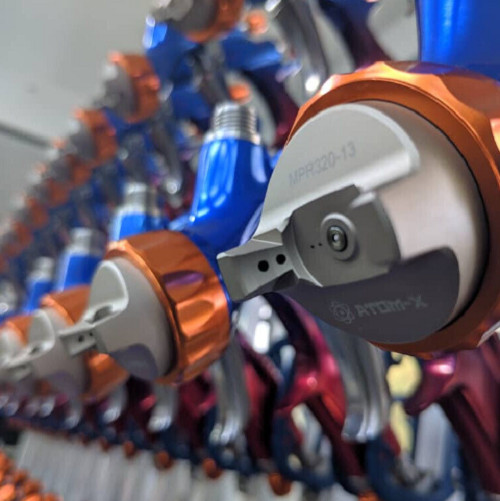 ATOM X88 Infinity Spray Gun | 1.3 & 1.4 Tip Set | Car Paint Tool Like Devilbiss
