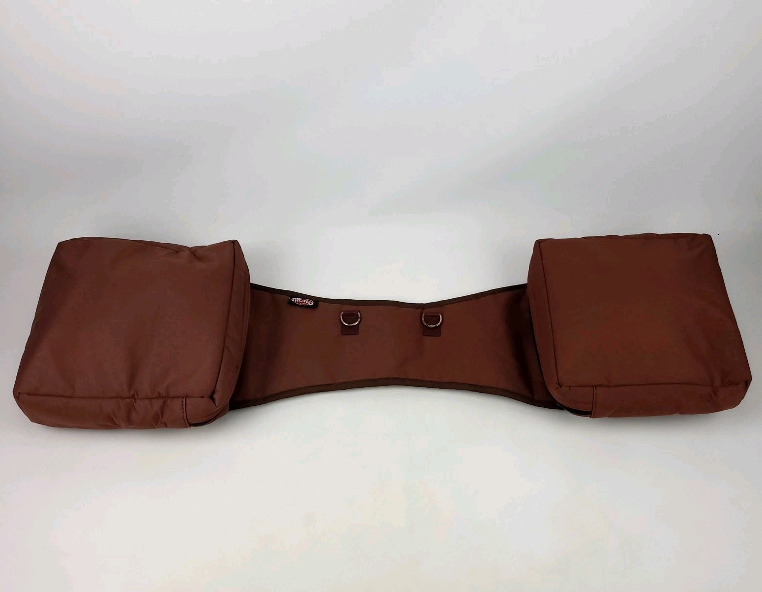 Weaver Nylon Saddle Bag Light Brown