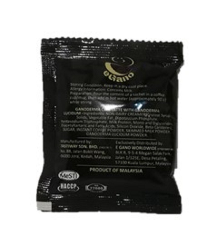 10 Box eGano Premium Ganoderma Cafe Latte W/ Ganoderma Lucidum Expedited