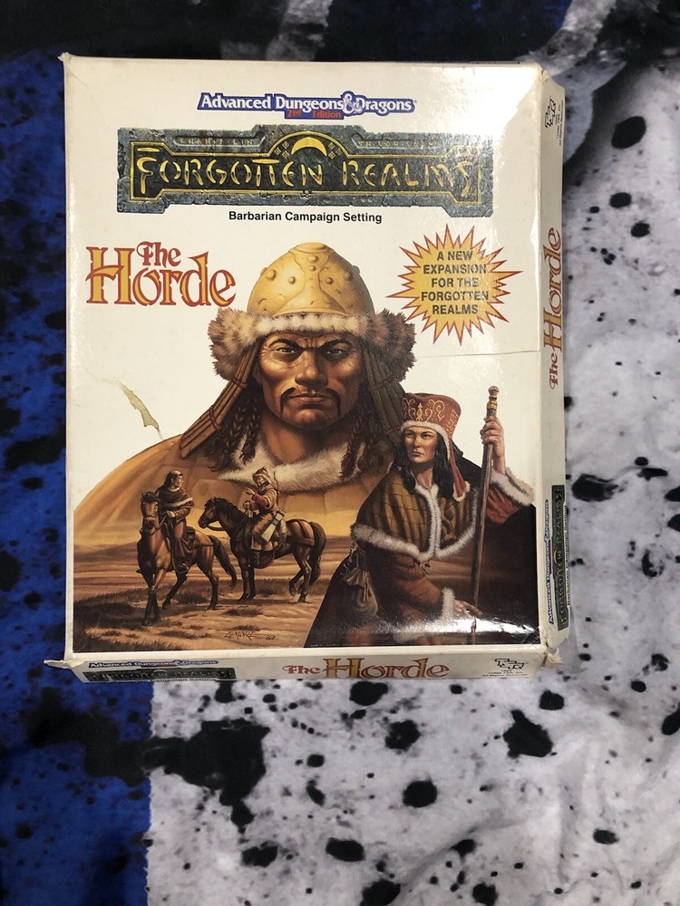 Advanced Dungeons and Dragons The Horde Box Set COMPLETE!