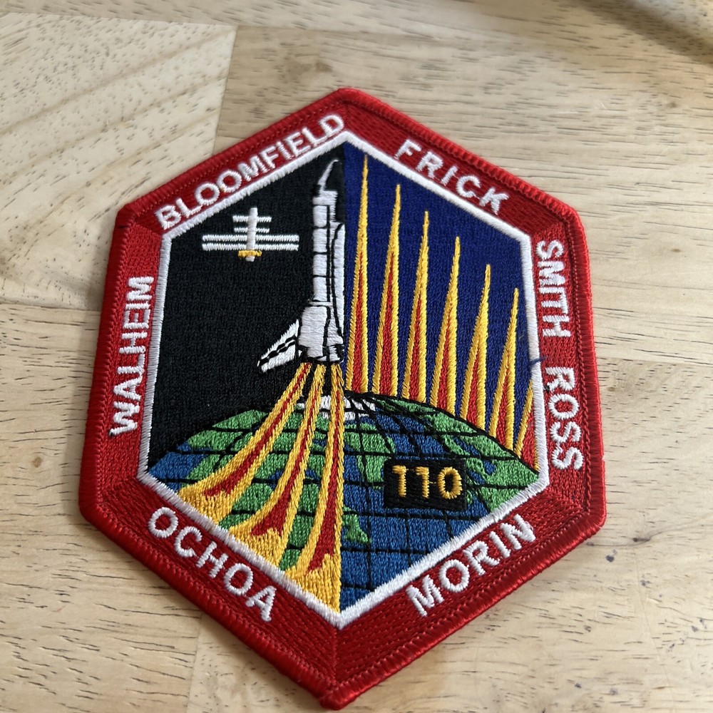STS-110 SPACE SHUTTLE MISSION CREW PATCH