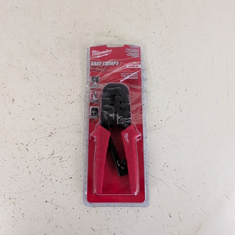 MILWAUKEE 48-22-3076 Ratcheting Modular Crimper and Stripper
