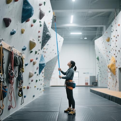 Stick Clip Rock Climbing Brush with Extendable Pole| Angle Adjustable