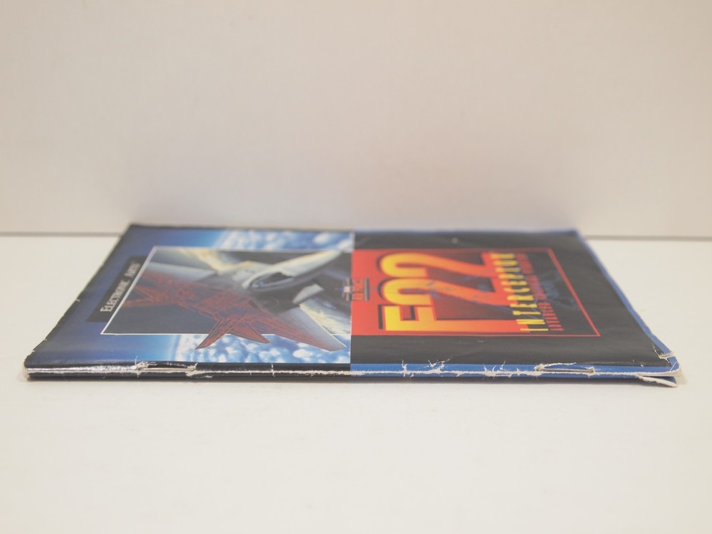 F22 Interceptor (SEGA Genesis) Authentic MANUAL ONLY